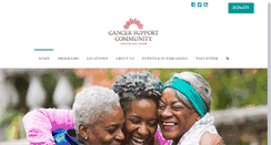 Desktop Screenshot of cancersupportannarbor.org