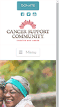 Mobile Screenshot of cancersupportannarbor.org